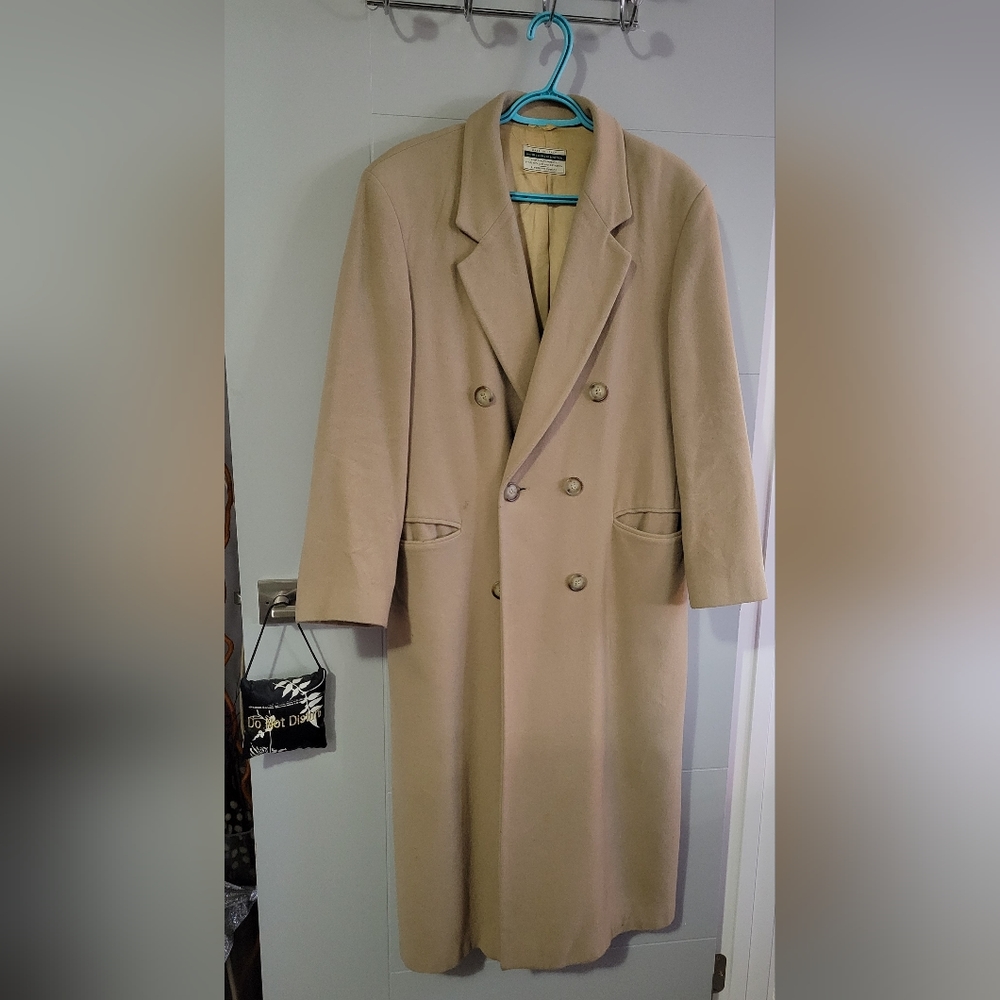 Vintage United Colors of Benetton Italian Wool Men's Coat